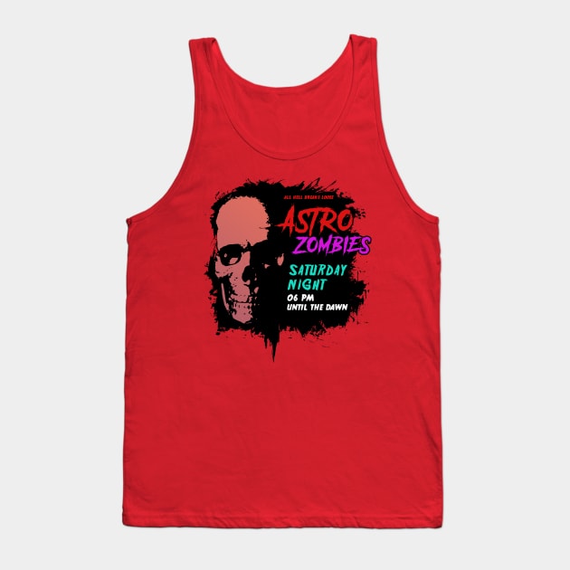 ASTRO ZOMBIES Tank Top by theanomalius_merch